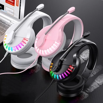 Q2 Professional Gaming Headset/MIC With Noise Cancellation LED Light 3.5MM+USB Wired Headset For PC/Laptop 3 Color Optional
Q2 Professional Gaming Headset/MIC With Noise Cancellation LED Light 3.5MM+USB Wired Headset For PC/Laptop 3 Color Optional