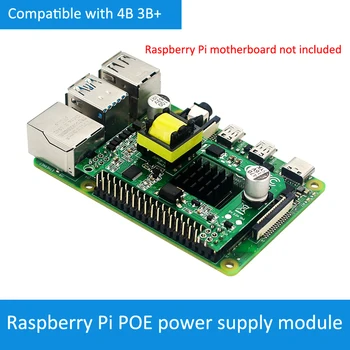 Raspberry Pi 4th Generation POE Power Supply Module Pi 4B 3B+ POE Router Switch Network Port Expansion Board Free Drive
Raspberry Pi 4th Generation POE Power Supply Module Pi 4B 3B+ POE Router Switch Network Port Expansion Board Free Drive