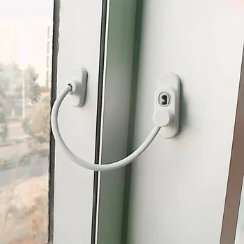 4pcs Window Security Chain Lock Window Cable Child Safety Lock Multifunctional Window Lock Door Security Guard
4pcs Window Security Chain Lock Window Cable Child Safety Lock Multifunctional Window Lock Door Security Guard