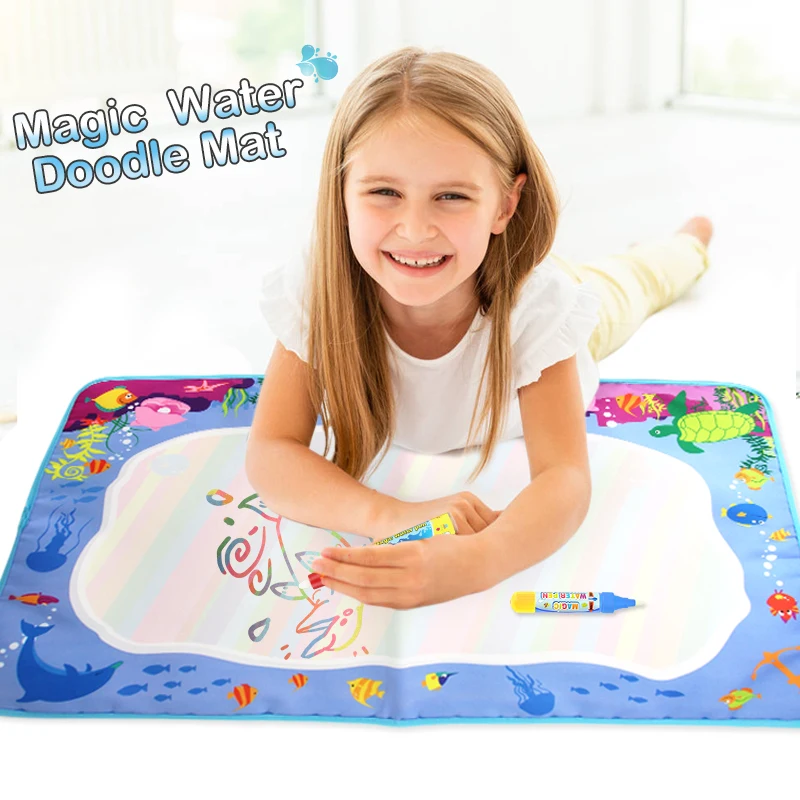 74*49cm Water Drawing Mat with 2 Magic Pens Doodle Mat Baby Play Mat Drawing Board in Painting Toys Educational Toys for Kids
74*49cm Water Drawing Mat with 2 Magic Pens Doodle Mat Baby Play Mat Drawing Board in Painting Toys Educational Toys for Kids