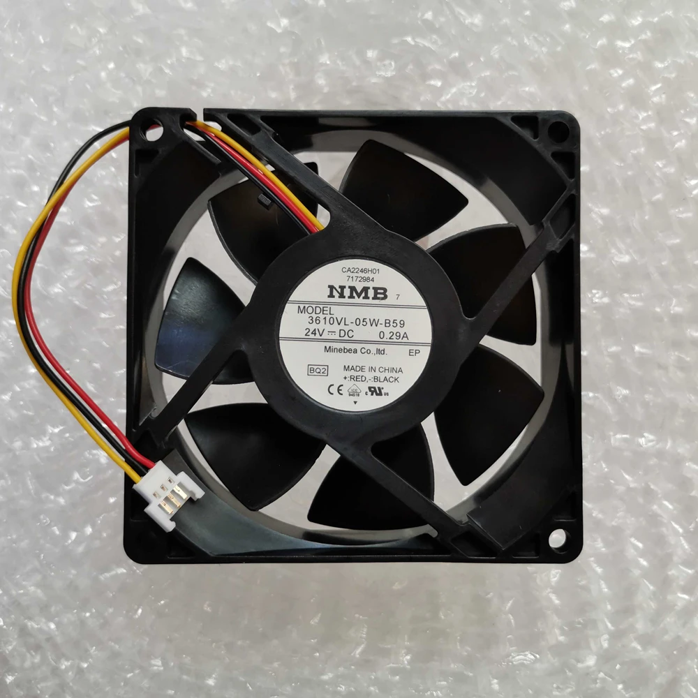 

New original 3610VL-05W-B59 9cm 9025 24V 0.29A 3-wire inverter fan