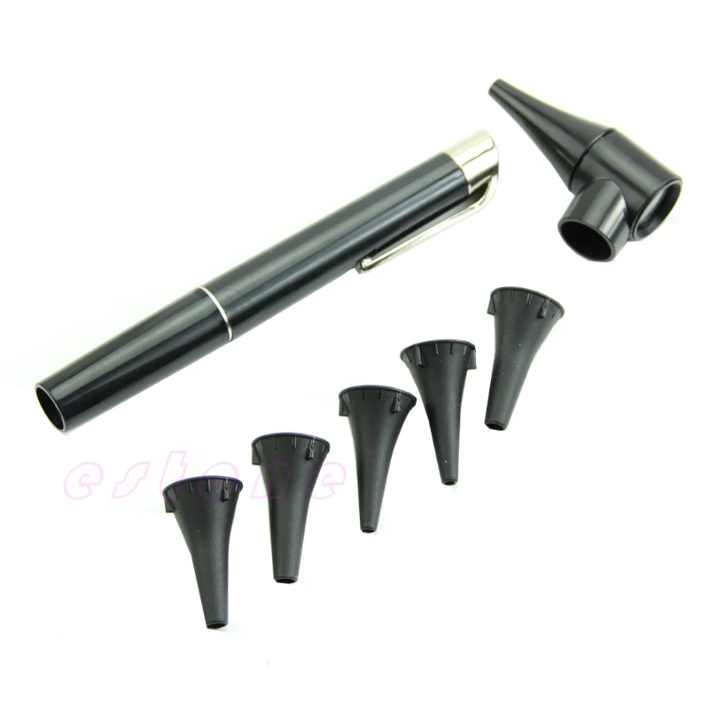 New Black Pen style Earcare Professional Otoscope Diagnostic Lab Science Set X5XC
New Black Pen style Earcare Professional Otoscope Diagnostic Lab Science Set X5XC