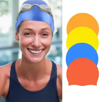 Waterproof Adult Swimming Diving Cap Children's Bath Size Swimming Swimming Ear Free Earmuffs Cap Silicone Hair Protection I9N8
Waterproof Adult Swimming Diving Cap Children's Bath Size Swimming Swimming Ear Free Earmuffs Cap Silicone Hair Protection I9N8