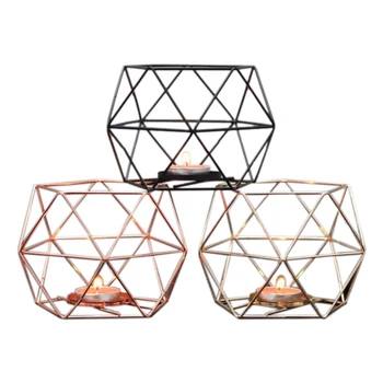3Pieces Geometric Iron Candlestick Candle Holders Home Wall Romantic Durable Candlesticks Wedding Home Decoration Craft
3Pieces Geometric Iron Candlestick Candle Holders Home Wall Romantic Durable Candlesticks Wedding Home Decoration Craft