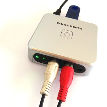 EzCAP241 Music Digitizer,convert old tapes Lps & all analog audio to digital MP3 128Kbps save in USB Disk SD Card direct
EzCAP241 Music Digitizer,convert old tapes Lps & all analog audio to digital MP3 128Kbps save in USB Disk SD Card direct