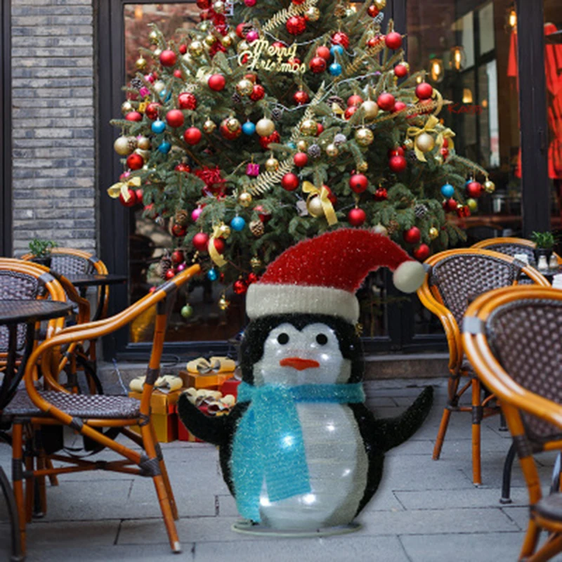 Christmas Decorations Snowman Old Man Mall Window Living Room LED Lights Silk Velvet dools
Christmas Decorations Snowman Old Man Mall Window Living Room LED Lights Silk Velvet dools
