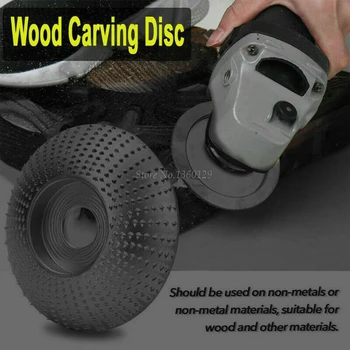 Angle Grinder Disc Woodworking Tool Grinding Wheel Carbide Wood Sanding Carving Abrasive Cutter for Sanding Shaping Black Color
Angle Grinder Disc Woodworking Tool Grinding Wheel Carbide Wood Sanding Carving Abrasive Cutter for Sanding Shaping Black Color
