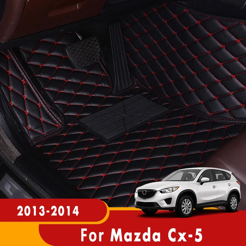 Для Mazda cx-5 cx5 cx 5 2013 2014 автомобильные напольные коврики пользовательские