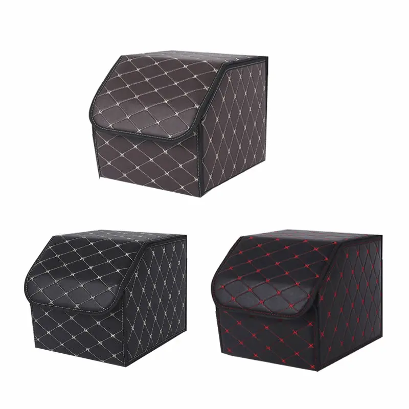 Car Trunk Storage Organizer BOX PU Leather Multipurpose Collapsible Portable Car Trunk Organizer For SUV MPV 30X30X30CM
Car Trunk Storage Organizer BOX PU Leather Multipurpose Collapsible Portable Car Trunk Organizer For SUV MPV 30X30X30CM