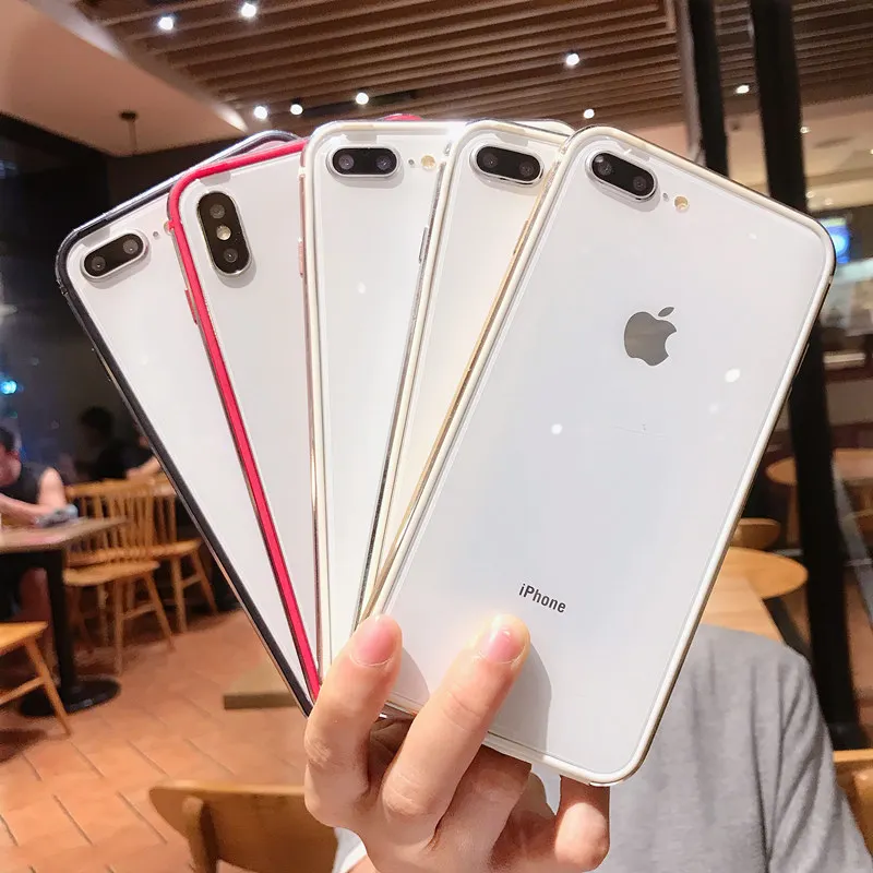 Fashion Simplicity Metal frame Silicone Case For iphone 6 6s 7 8 Plus x Shockproot Protect Rubber Phone Case For iPhone XS MAX
Fashion Simplicity Metal frame Silicone Case For iphone 6 6s 7 8 Plus x Shockproot Protect Rubber Phone Case For iPhone XS MAX