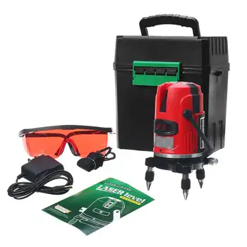 2/3/5 Lines Laser Level Red Light Indoor/Outdoor Self-Leveling 360 Degree Rotary Horizontal And Vertical Cross Line Level Kit
2/3/5 Lines Laser Level Red Light Indoor/Outdoor Self-Leveling 360 Degree Rotary Horizontal And Vertical Cross Line Level Kit