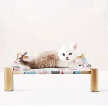 Detachable Cat Self Soft Bed Cat Raised Lifted Bed Hammock Stand With Frame Suspenden Breathable Platform Washable Pad
Detachable Cat Self Soft Bed Cat Raised Lifted Bed Hammock Stand With Frame Suspenden Breathable Platform Washable Pad