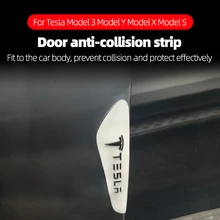 For Tesla Model 3 Model X Model S Door Anti-Collision Rubber Strip Anti-Collision Scratching Car Decoration
For Tesla Model 3 Model X Model S Door Anti-Collision Rubber Strip Anti-Collision Scratching Car Decoration
