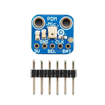 MP34DT01 Microphone Breakout Sensor Board Module SPH0645LM4H Microphone Module 1.6-3.6V for Arduino Raspberry Pi
MP34DT01 Microphone Breakout Sensor Board Module SPH0645LM4H Microphone Module 1.6-3.6V for Arduino Raspberry Pi