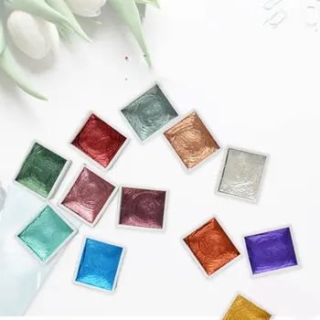 12 Colors Portable Glitter Water Color Watercolor Paint Set Metallic Gold Pigment Paint Tools Water Color DIY Drawing Supplies
12 Colors Portable Glitter Water Color Watercolor Paint Set Metallic Gold Pigment Paint Tools Water Color DIY Drawing Supplies