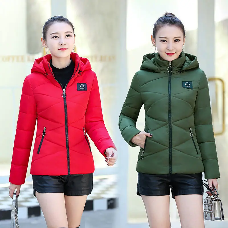 Hooded Short Winter Down Jacket Women Parka Coat 2019 Slim Snow Female Warm Autumn Thick Cotton Padded Outerwear Quilted Sport
Hooded Short Winter Down Jacket Women Parka Coat 2019 Slim Snow Female Warm Autumn Thick Cotton Padded Outerwear Quilted Sport
