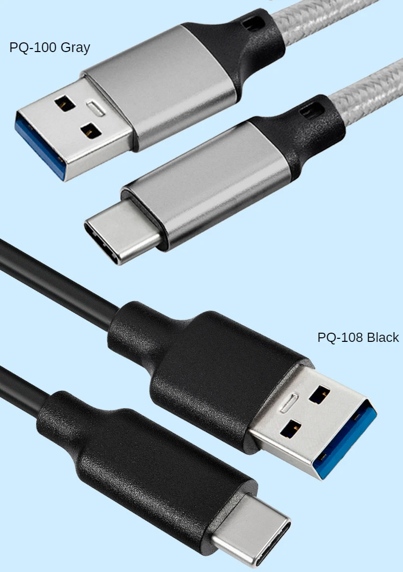 Generic 60W QC 3.0 Speed 10G C Type USB Cable 2m 3A PD For Nitendo