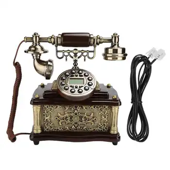 Ruffled phone European telephone with retro style caller ID display landline phone with elegant handle wired telephone vintage
Ruffled phone European telephone with retro style caller ID display landline phone with elegant handle wired telephone vintage