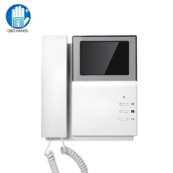 4.3" TFT Color Video Door Phone Intercom System Video Doorbell Indoor Monitor Unit with 25 Ringtone for Home Apartment Safe V43
4.3" TFT Color Video Door Phone Intercom System Video Doorbell Indoor Monitor Unit with 25 Ringtone for Home Apartment Safe V43
