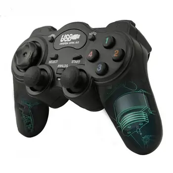 Wired Gamepad Joystick USB2.0 Shock Joypad Gamepads Game Controller For PC Laptop Computer Win7/8/10/XP/Vista
Wired Gamepad Joystick USB2.0 Shock Joypad Gamepads Game Controller For PC Laptop Computer Win7/8/10/XP/Vista