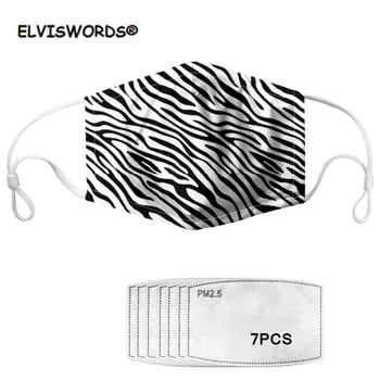 ELVISWORDS Zebra Pattern Funny Mouth Mask with 7pcs Filters Breathable Reusable Women/Men/Kids Face Mask Germ Protection Masks
ELVISWORDS Zebra Pattern Funny Mouth Mask with 7pcs Filters Breathable Reusable Women/Men/Kids Face Mask Germ Protection Masks
