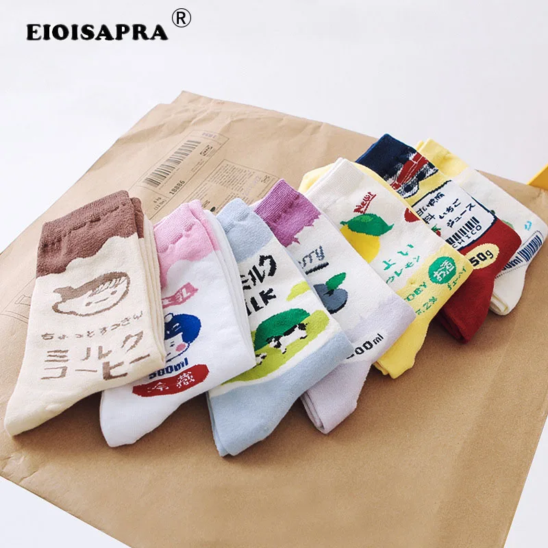 Korean Style Lovely Personality Tide Socks Yogurt Strawberry Jam Cute Fruit Sox Candy Color College Style Small Pure Fresh Girl
Korean Style Lovely Personality Tide Socks Yogurt Strawberry Jam Cute Fruit Sox Candy Color College Style Small Pure Fresh Girl