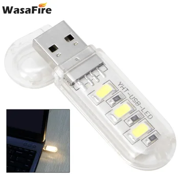 Wasafire 5pcs/lot Built-in Battery 3 LED USB Work Lamp Portable Mini Torch White Light Lantern With USB Charging For Reading
Wasafire 5pcs/lot Built-in Battery 3 LED USB Work Lamp Portable Mini Torch White Light Lantern With USB Charging For Reading
