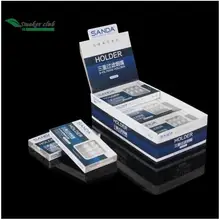 Cigarette Filters Disposable Cigarette Holder Reduce Tar And Nicotine For 6mm Slim Size Woman And Men Cigarette SD-8501(120pcs)
Cigarette Filters Disposable Cigarette Holder Reduce Tar And Nicotine For 6mm Slim Size Woman And Men Cigarette SD-8501(120pcs)