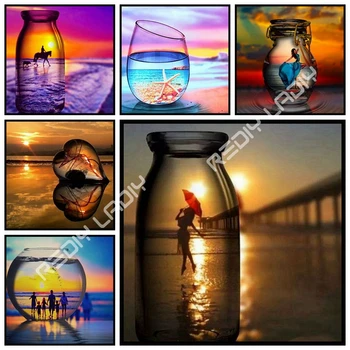 DIY Diamond Painting Dream Bottles Full Square/Round Drill Diamond Embroidery Landscape Rhinestone Mosaic Picture Hobby & Crafts 
DIY Diamond Painting Dream Bottles Full Square/Round Drill Diamond Embroidery Landscape Rhinestone Mosaic Picture Hobby & Crafts