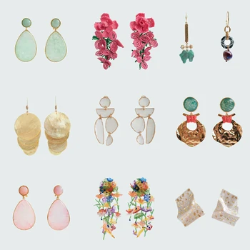 Miwens 2020 Newest Za Crackled Stone Dangle Earrings For Women Multicolor Flower Beads Drop Earrings Agate Stone Ear Jewelry
Miwens 2020 Newest Za Crackled Stone Dangle Earrings For Women Multicolor Flower Beads Drop Earrings Agate Stone Ear Jewelry