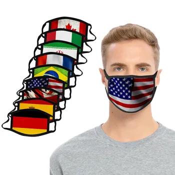 Adult Nation Flag Printting Unisex Face Masks Washable Reusable Dustproof Windproof Foggy Haze Pollution Mouth Cover mascarilla
Adult Nation Flag Printting Unisex Face Masks Washable Reusable Dustproof Windproof Foggy Haze Pollution Mouth Cover mascarilla