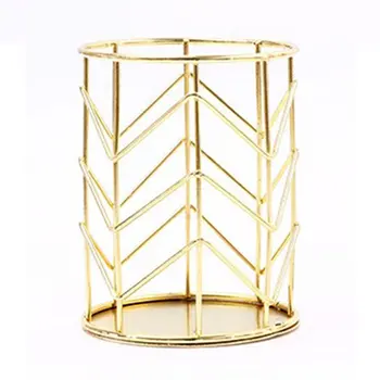 2020 New Hollow out Makeup Brush Pot Holder Organizer Iron Round Practical Pen Pencil Cup Stationery Container Storage
2020 New Hollow out Makeup Brush Pot Holder Organizer Iron Round Practical Pen Pencil Cup Stationery Container Storage