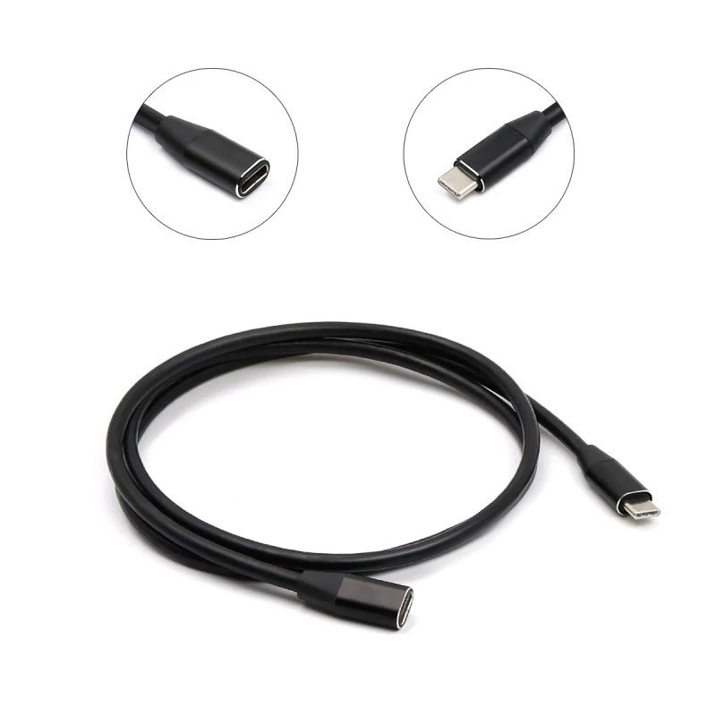 For Macbook Extension 10Gbps Cable USB 3.1 Male USB-C Female Data Extender Black Universal
For Macbook Extension 10Gbps Cable USB 3.1 Male USB-C Female Data Extender Black Universal