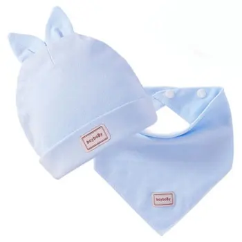 Fashion Solid Newborn Infant Hat+Triangle Baby Bib Reusable Washable Bib Set Baby Hat Saliva Towel Two-piece new
Fashion Solid Newborn Infant Hat+Triangle Baby Bib Reusable Washable Bib Set Baby Hat Saliva Towel Two-piece new