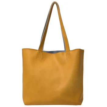 Women's Fashion Handbag Trend New Solid Color PU Leather Shoulder Bag Large-capacity Female Tote Bag Yellow White Black
Women's Fashion Handbag Trend New Solid Color PU Leather Shoulder Bag Large-capacity Female Tote Bag Yellow White Black