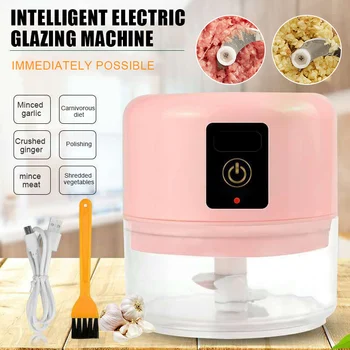 Spot Garlic Press Mincer Garlic Slicer with Storage Container Mini Garlic Chopper Mincer with Stainless Steel Blades VJ-Drop
Spot Garlic Press Mincer Garlic Slicer with Storage Container Mini Garlic Chopper Mincer with Stainless Steel Blades VJ-Drop