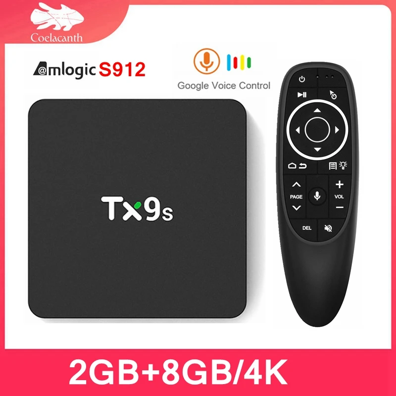 TX9s Android Smart TV Box Amlogic S912 2GB 8GB 4K 60fps TVBox 2.4G Wifi 1000M Google Assistant Voice tanix tx9s tv box
TX9s Android Smart TV Box Amlogic S912 2GB 8GB 4K 60fps TVBox 2.4G Wifi 1000M Google Assistant Voice tanix tx9s tv box