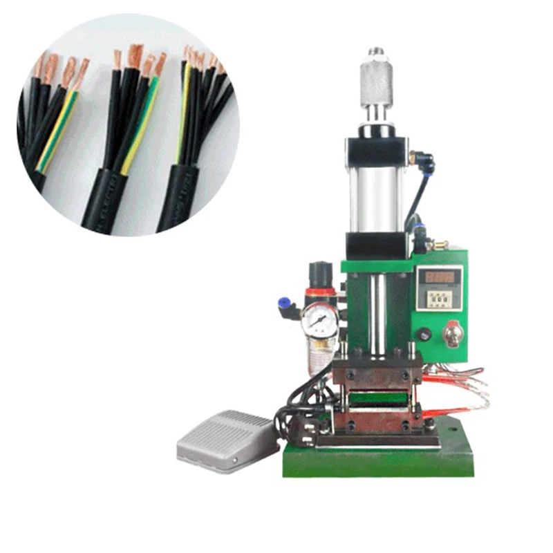 220V Peeling Machine Digital Display High Temperature Data Line Noodle Line Data Line Pneumatic Hot Stripping Machine 150SX
220V Peeling Machine Digital Display High Temperature Data Line Noodle Line Data Line Pneumatic Hot Stripping Machine 150SX
