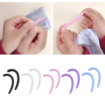 10x Silicone Mask Ear Grips Soft Ear Protector Mask Ear Loop Ropes Cord Extender Buckle Holder Glasses Temple Ear Pain Reduce
10x Silicone Mask Ear Grips Soft Ear Protector Mask Ear Loop Ropes Cord Extender Buckle Holder Glasses Temple Ear Pain Reduce