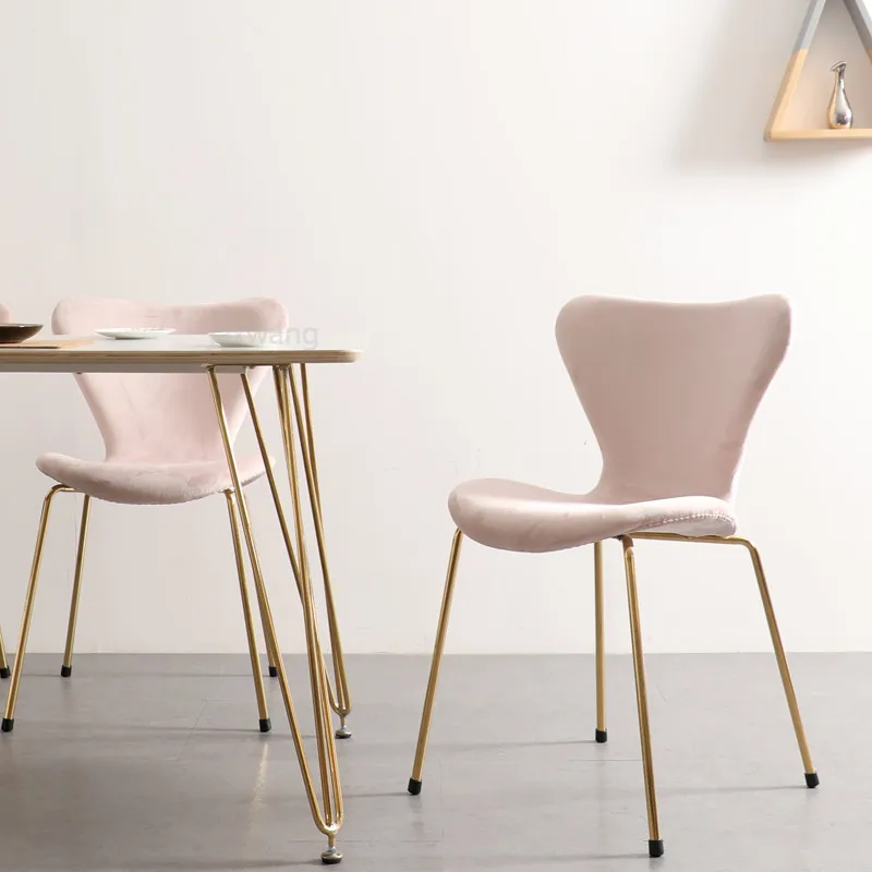 Light Luxurious Designer Northern Europe Simplicity Backrest Living Room Chair Makeup Stool Dining Chairs Dining Chair
Light Luxurious Designer Northern Europe Simplicity Backrest Living Room Chair Makeup Stool Dining Chairs Dining Chair