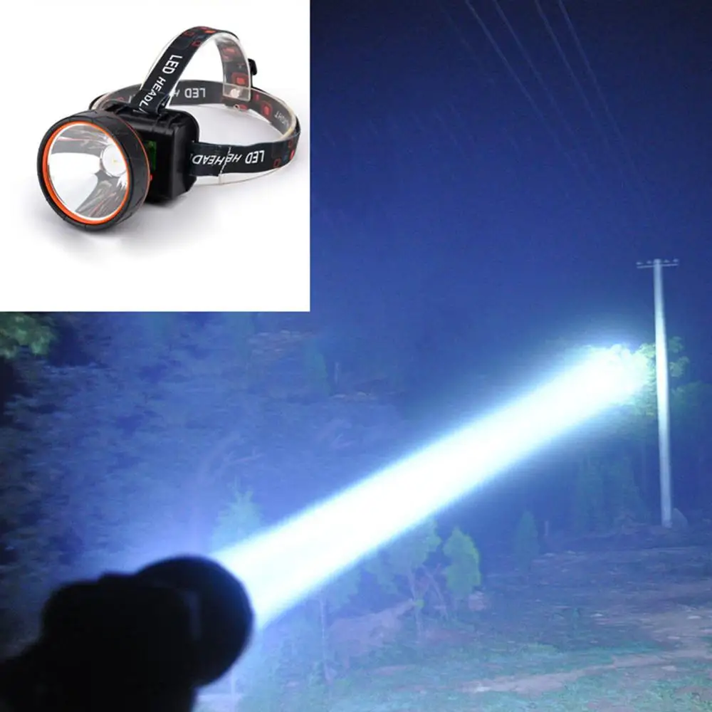 Strong Powerful Headlights Charge Headlight Waterproof Use Rechargeable Torch Head Lamp Hunting lED Night Fishing Lights
