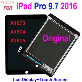 Original LCD for iPad Pro 9.7 2016 A1673 A1674 A1675 LCD Display Touch Screen Digitizer Assembly iPad 7 iPad Pro 9.7" Lcd
Original LCD for iPad Pro 9.7 2016 A1673 A1674 A1675 LCD Display Touch Screen Digitizer Assembly iPad 7 iPad Pro 9.7" Lcd