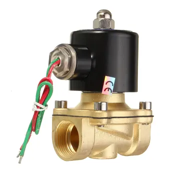 AC220V 3/4" Brass Electric Solenoid Valve Pneumatic Valve 2 Port 2W-200-20 For Water Oil Air Gas
AC220V 3/4" Brass Electric Solenoid Valve Pneumatic Valve 2 Port 2W-200-20 For Water Oil Air Gas