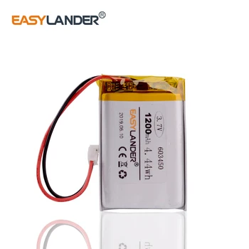 ST PH 2.0mm 2pin 3.7V 1200mAh Lithium Polymer LiPo Rechargeable Battery connector For GPS DVD video game PAD navigator 603450
ST PH 2.0mm 2pin 3.7V 1200mAh Lithium Polymer LiPo Rechargeable Battery connector For GPS DVD video game PAD navigator 603450