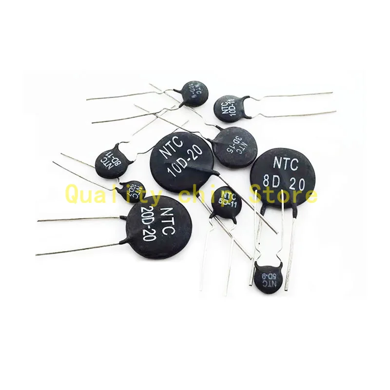 

10PCS Thermal Resistor NTC 1.5D-15 2.5D-15 3D-15 5D-15 8D-15 10D-15 15D-15 16D-15 20D-15 22D-15 30D-15 47D-15