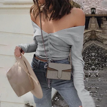 Foridol Off Shloulder Sweater Women Pullover Femme Sexy Flounce Sleeve 2019 Autumn Winter Knitted Sweater Jumper
Foridol Off Shloulder Sweater Women Pullover Femme Sexy Flounce Sleeve 2019 Autumn Winter Knitted Sweater Jumper