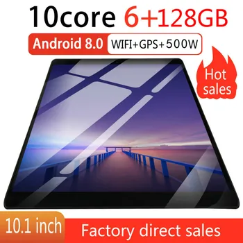 10 Inch Octa Core 6G+128GB Android 8.0 WiFi Tablet PC Dual SIM Dual Camera Bluetooth MTK8752 4G WiFi Call Phone Tablet Gifts
10 Inch Octa Core 6G+128GB Android 8.0 WiFi Tablet PC Dual SIM Dual Camera Bluetooth MTK8752 4G WiFi Call Phone Tablet Gifts
