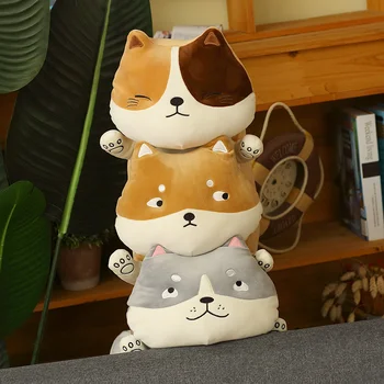 1pc 75cm Cute Shiba Inu&Husky Dog&Cat Plush Toy Stuffed Soft Kawaii Chai Dog Cartoon Pillow Lovely Gift for Kids Baby Children
1pc 75cm Cute Shiba Inu&Husky Dog&Cat Plush Toy Stuffed Soft Kawaii Chai Dog Cartoon Pillow Lovely Gift for Kids Baby Children