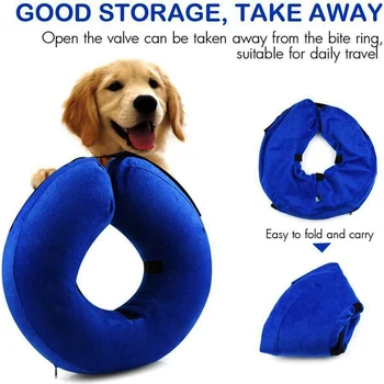 Protective Inflatable Pet Dog Collar Recovery Wound Cat E-collar with Zipper for Household Animal Cats Accessories
Protective Inflatable Pet Dog Collar Recovery Wound Cat E-collar with Zipper for Household Animal Cats Accessories