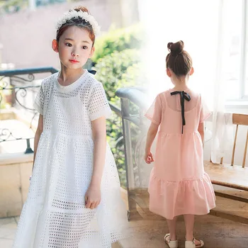 hollow out cotton baby teenage girls dresses summer 2018 spring new white knee length dresses for girls 2 4 8 6 10 14 12 years 
hollow out cotton baby teenage girls dresses summer 2018 spring new white knee length dresses for girls 2 4 8 6 10 14 12 years